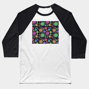 Geometria 4 by Hypersphere Baseball T-Shirt